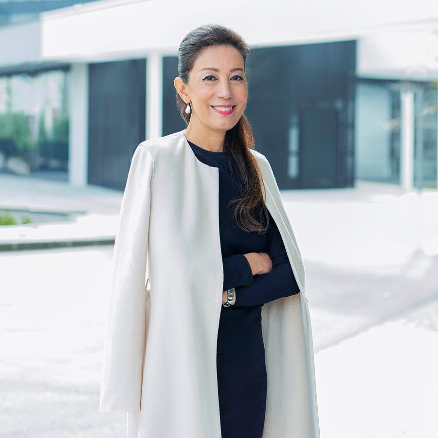 Saori Dubourg, Vorstandsvorsitzende der Greiner AG