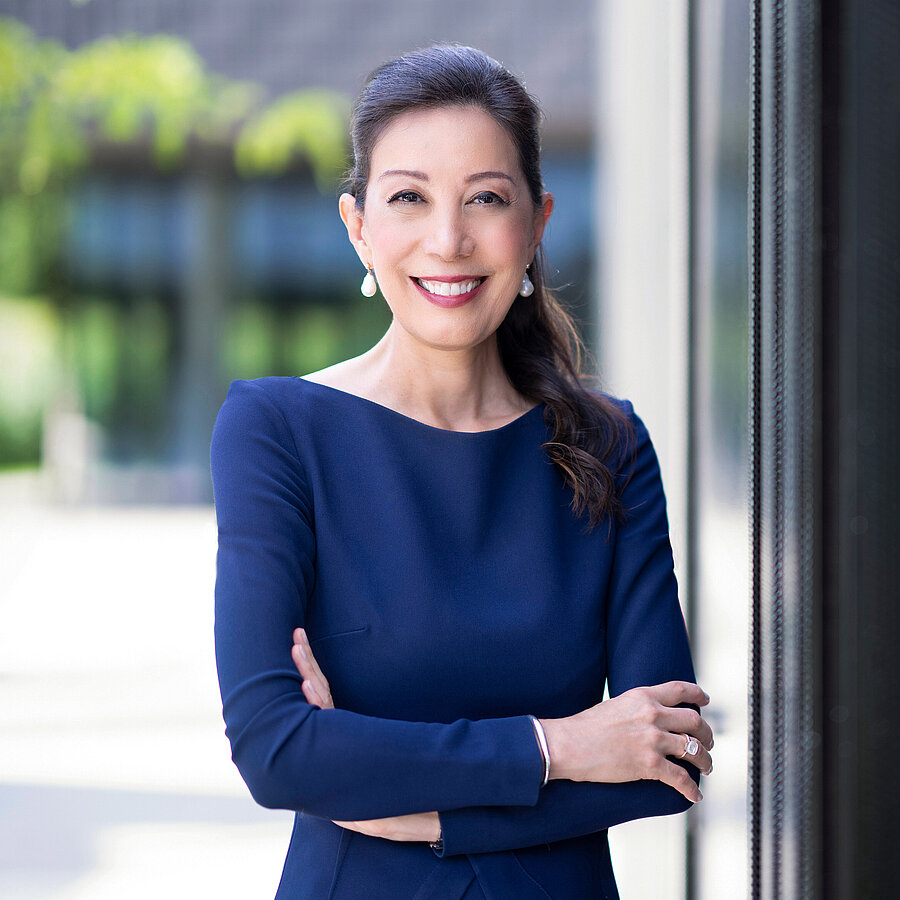 Saori Dubourg, Vorstandsvorsitzende (CEO) der Greiner AG
