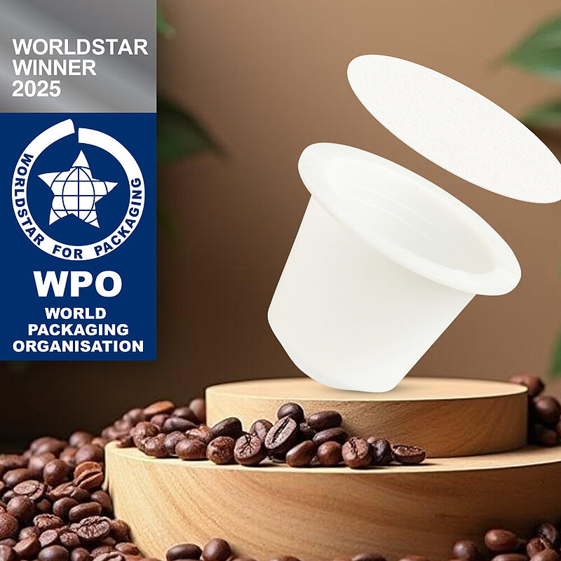 WorldStar Award 2025 für Heimkompostierbare Kaffeekapsel