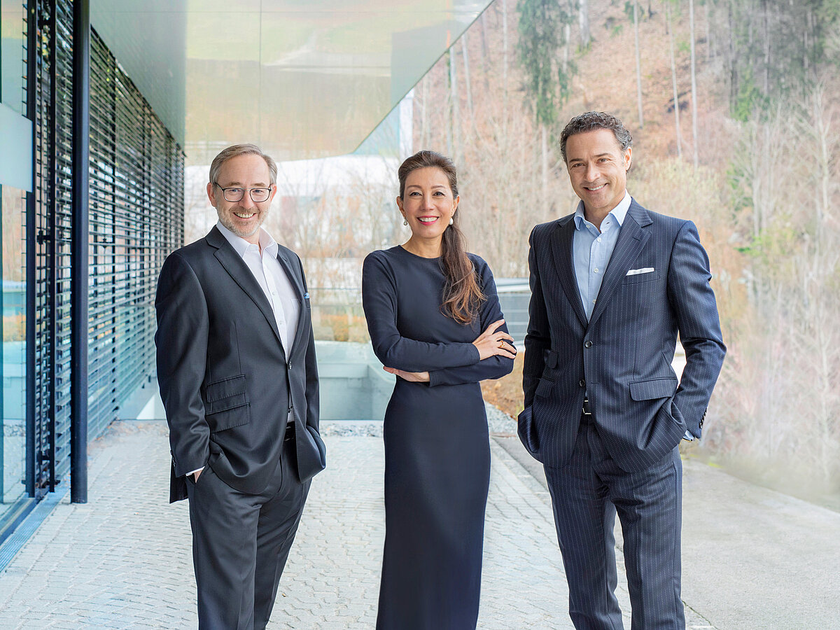 Vorstandstrio der Greiner AG 2024 Vorstandstrio der Greiner AG 2024