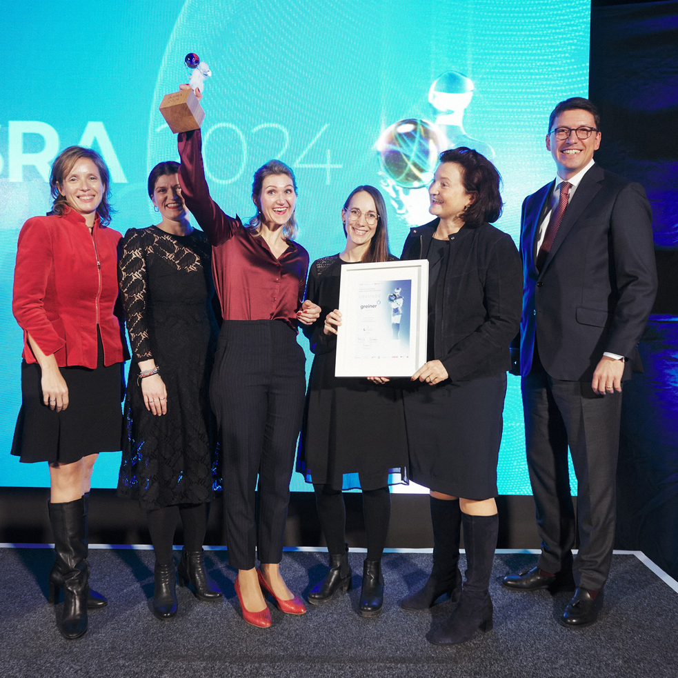 Greiner triumphs at the ASRA Award for sustainability reporting